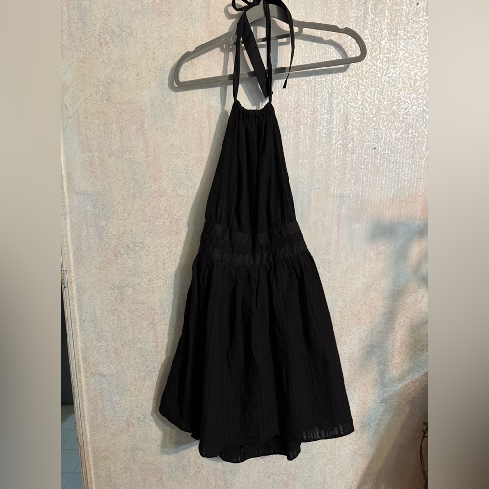 Wild Fable Black Backless Dress with Halter, The Little Black Dress For Summer